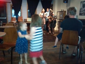 It wouldn't be Brooklyn without a hipster folk country jamboree.... and a dance party with Ava!